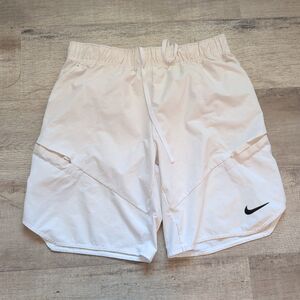 Nike White Dri-FIT Training Shorts Mens L E/ Pockets